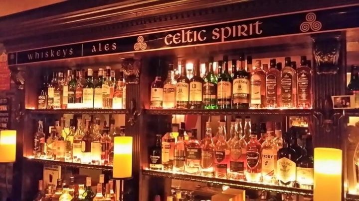 The bar at Celtic Spirit Irish Pub, Salzburg